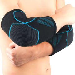 Sport-Ellbogenschoner – Gestrickt, rutschfest & kompressiv für Training und Bewegung