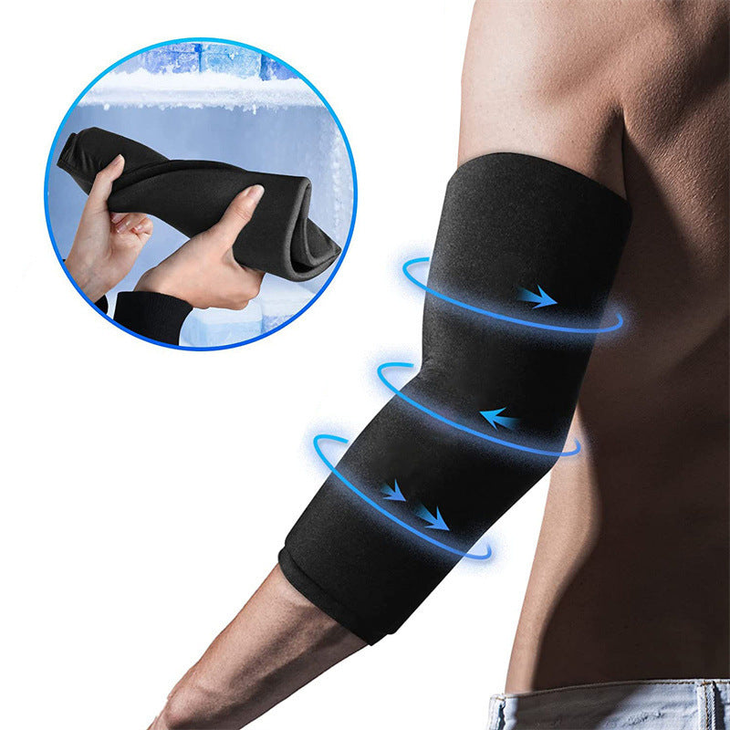 Kühlgel-Bandage für Knie, Ellbogen & Handgelenk – Wiederverwendbare Kompressionsbandage