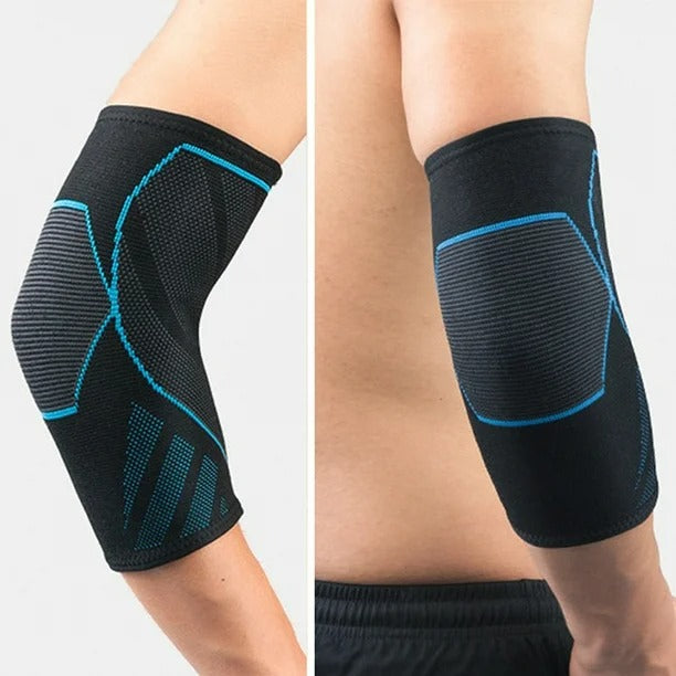 Sport-Ellbogenschoner – Gestrickt, rutschfest & kompressiv für Training und Bewegung